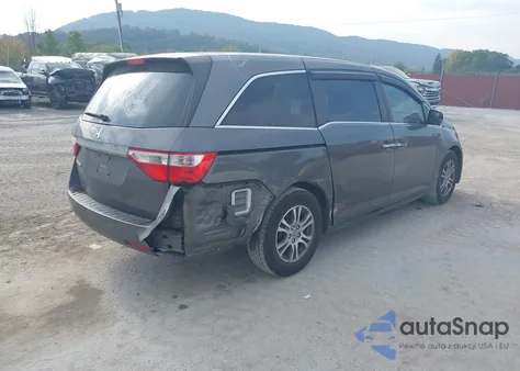 2011 Honda Odyssey Ex from USA, damaged, VIN 5FNRL5H44BB091930